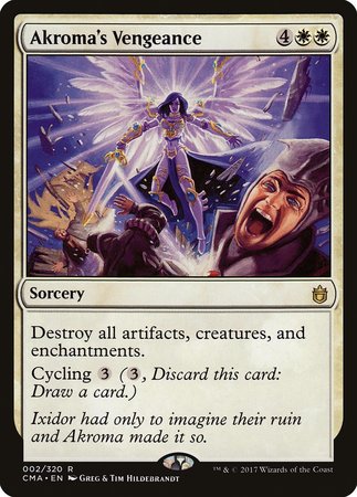 Akroma's Vengeance [Commander Anthology] | Jomio and Rueliete's Cards and Comics