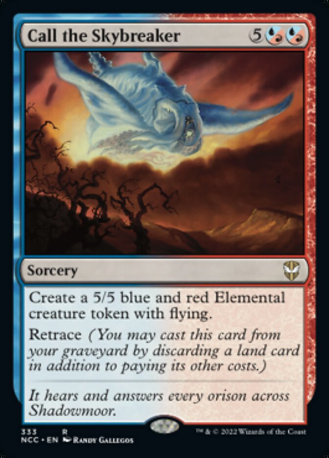 Call the Skybreaker [Streets of New Capenna Commander] | Jomio and Rueliete's Cards and Comics