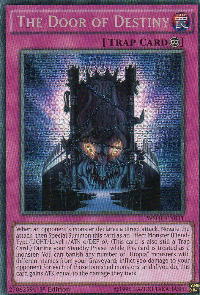 The Door of Destiny [WSUP-EN031] Prismatic Secret Rare | Jomio and Rueliete's Cards and Comics