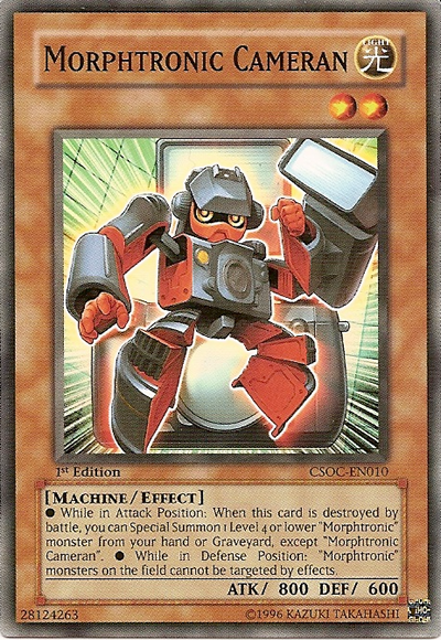 Morphtronic Cameran [CSOC-EN010] Common | Jomio and Rueliete's Cards and Comics