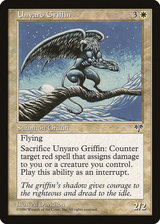 Unyaro Griffin [Mirage] | Jomio and Rueliete's Cards and Comics
