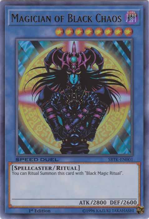 Magician of Black Chaos [SBTK-EN001] Ultra Rare | Jomio and Rueliete's Cards and Comics