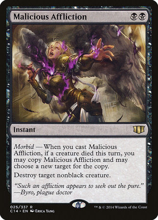 Malicious Affliction [Commander 2014] | Jomio and Rueliete's Cards and Comics
