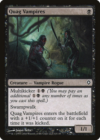 Quag Vampires [Worldwake] | Jomio and Rueliete's Cards and Comics