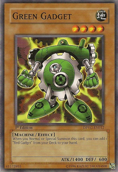 Green Gadget [DPYG-EN012] Common | Jomio and Rueliete's Cards and Comics