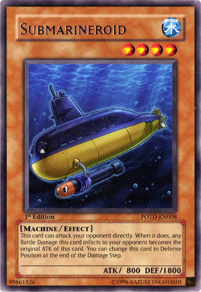 Submarineroid [POTD-EN008] Rare | Jomio and Rueliete's Cards and Comics