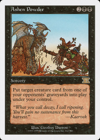 Ashen Powder [Classic Sixth Edition] | Jomio and Rueliete's Cards and Comics