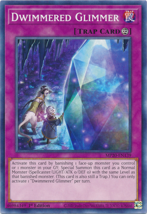 Dwimmered Glimmer [MP20-EN139] Common | Jomio and Rueliete's Cards and Comics