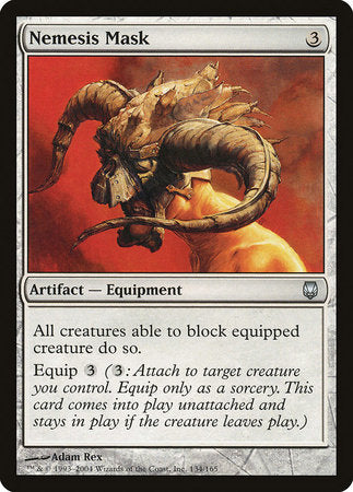Nemesis Mask [Darksteel] | Jomio and Rueliete's Cards and Comics