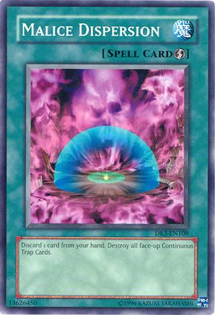 Malice Dispersion [DR3-EN108] Common | Jomio and Rueliete's Cards and Comics
