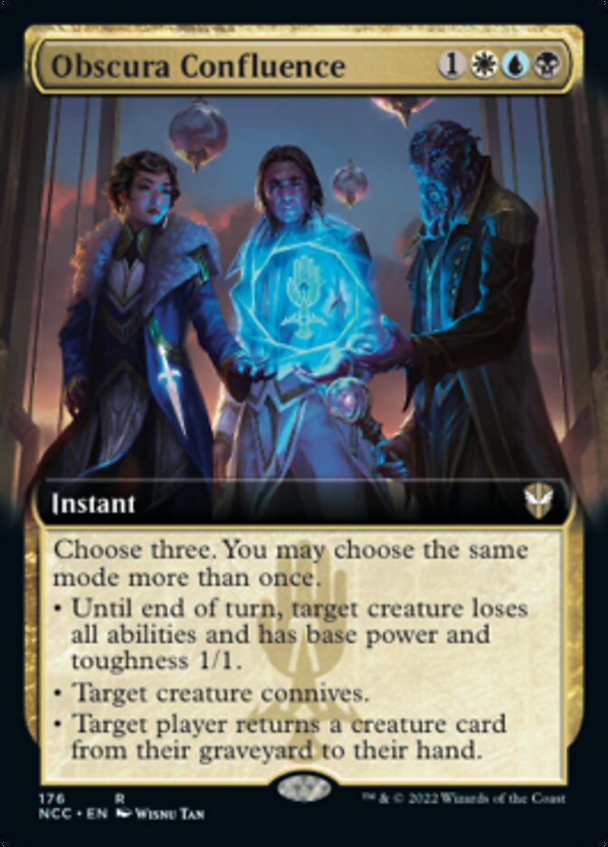 Obscura Confluence (Extended Art) [Streets of New Capenna Commander] | Jomio and Rueliete's Cards and Comics