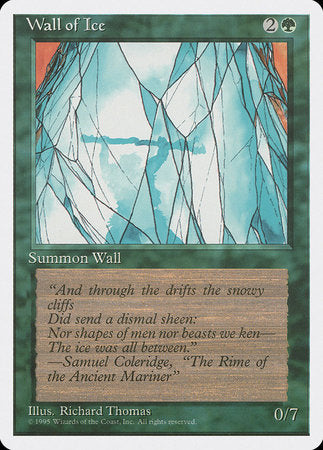 Wall of Ice [Fourth Edition] | Jomio and Rueliete's Cards and Comics