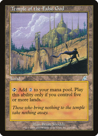 Temple of the False God [Scourge] | Jomio and Rueliete's Cards and Comics
