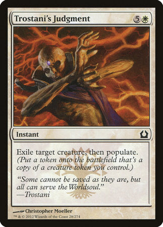 Trostani's Judgment [Return to Ravnica] | Jomio and Rueliete's Cards and Comics