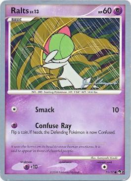 Ralts LV.13 (15/17) (Psychic Lock - Jason Klaczynski) [World Championships 2008] | Jomio and Rueliete's Cards and Comics