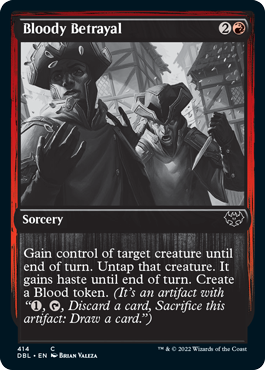 Bloody Betrayal [Innistrad: Double Feature] | Jomio and Rueliete's Cards and Comics