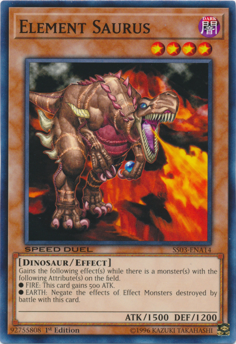 Element Saurus [SS03-ENA14] Common | Jomio and Rueliete's Cards and Comics