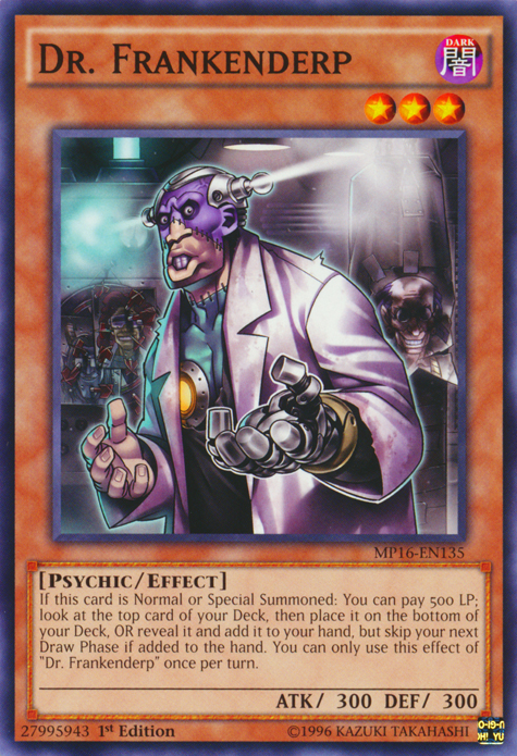 Dr. Frankenderp [MP16-EN135] Common | Jomio and Rueliete's Cards and Comics