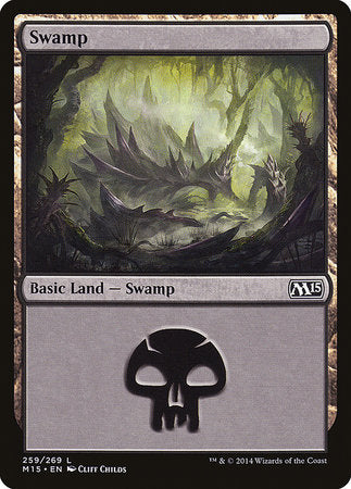 Swamp (259) [Magic 2015] | Jomio and Rueliete's Cards and Comics