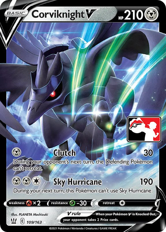 Corviknight V (109/163) [Prize Pack Series One] | Jomio and Rueliete's Cards and Comics