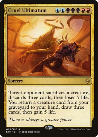 Cruel Ultimatum [Archenemy: Nicol Bolas] | Jomio and Rueliete's Cards and Comics