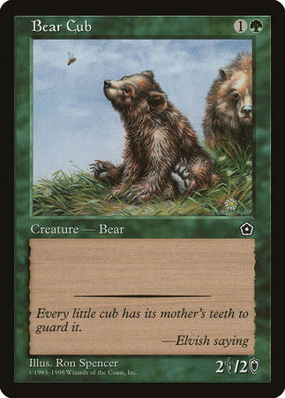 Bear Cub [Portal Second Age] | Jomio and Rueliete's Cards and Comics