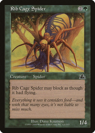 Rib Cage Spider [Prophecy] | Jomio and Rueliete's Cards and Comics