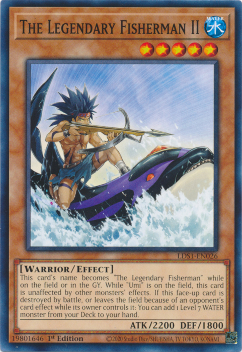 The Legendary Fisherman II [LDS1-EN026] Common | Jomio and Rueliete's Cards and Comics