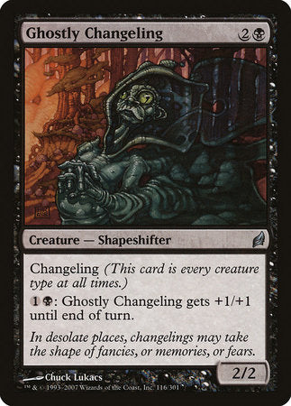Ghostly Changeling [Lorwyn] | Jomio and Rueliete's Cards and Comics