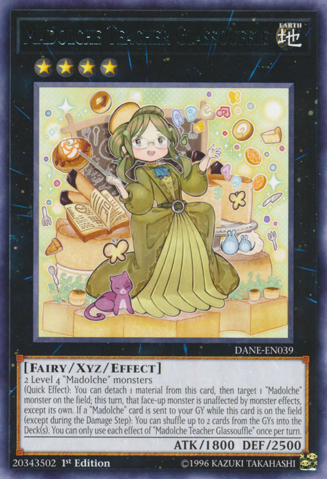 Madolche Teacher Glassouffle [DANE-EN039] Rare | Jomio and Rueliete's Cards and Comics