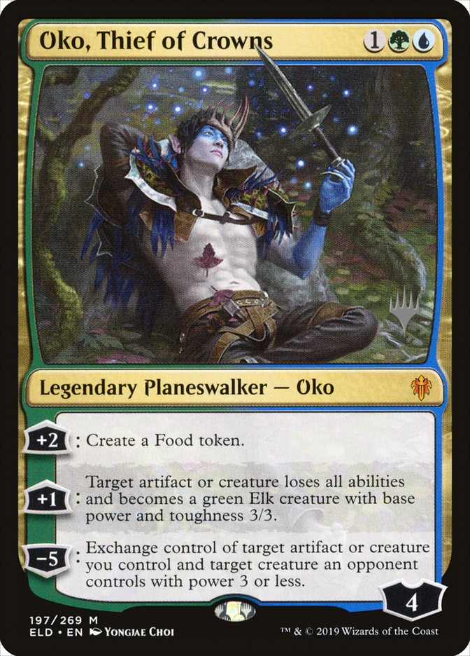 Oko, Thief of Crowns (Promo Pack) [Throne of Eldraine Promos] | Jomio and Rueliete's Cards and Comics