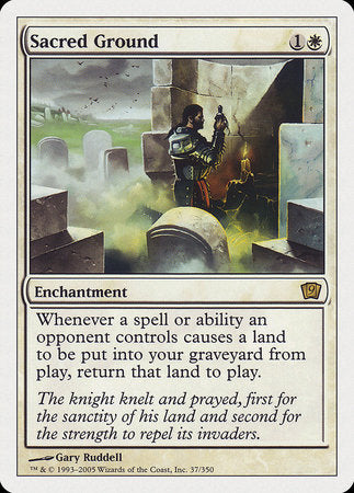 Sacred Ground [Ninth Edition] | Jomio and Rueliete's Cards and Comics