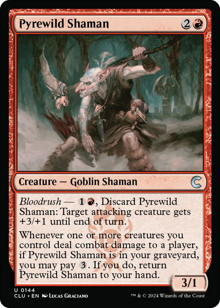 Pyrewild Shaman [Ravnica: Clue Edition] | Jomio and Rueliete's Cards and Comics