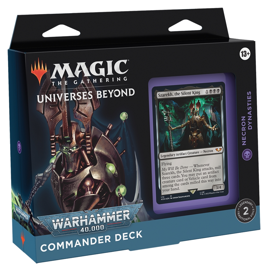 Warhammer 40,000 - Commander Deck (Necron Dynasties) | Jomio and Rueliete's Cards and Comics