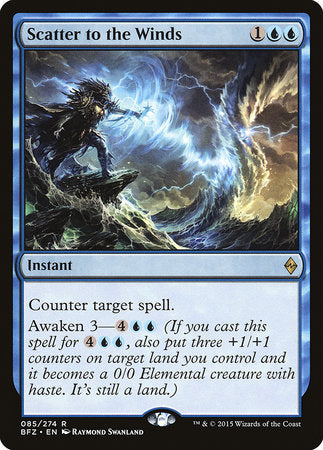 Scatter to the Winds [Battle for Zendikar] | Jomio and Rueliete's Cards and Comics