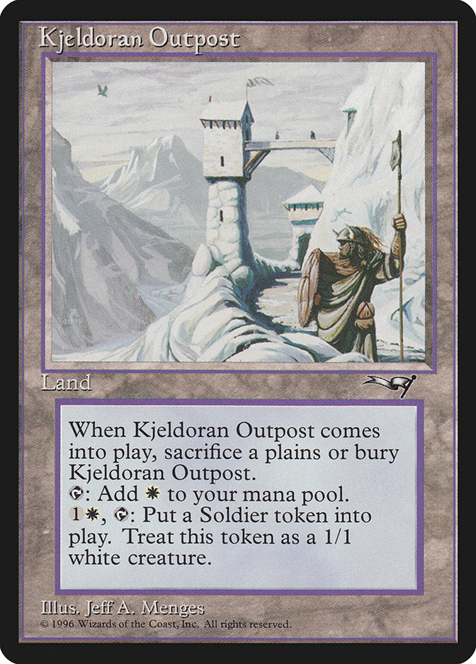 Kjeldoran Outpost [Alliances] | Jomio and Rueliete's Cards and Comics