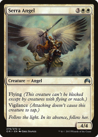Serra Angel [Magic Origins] | Jomio and Rueliete's Cards and Comics