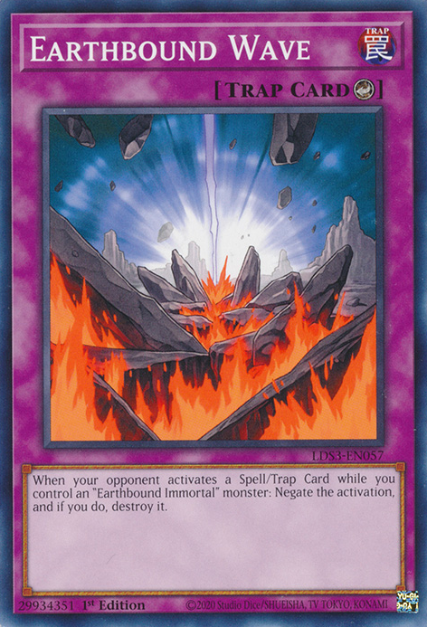 Earthbound Wave [LDS3-EN057] Common | Jomio and Rueliete's Cards and Comics