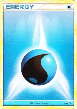Water Energy (26/30) [HeartGold & SoulSilver: Trainer Kit - Gyarados] | Jomio and Rueliete's Cards and Comics