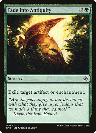 Fade into Antiquity [Conspiracy: Take the Crown] | Jomio and Rueliete's Cards and Comics