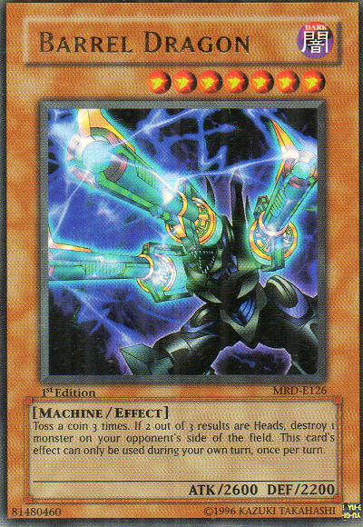 Barrel Dragon [MRD-E126] Ultra Rare | Jomio and Rueliete's Cards and Comics