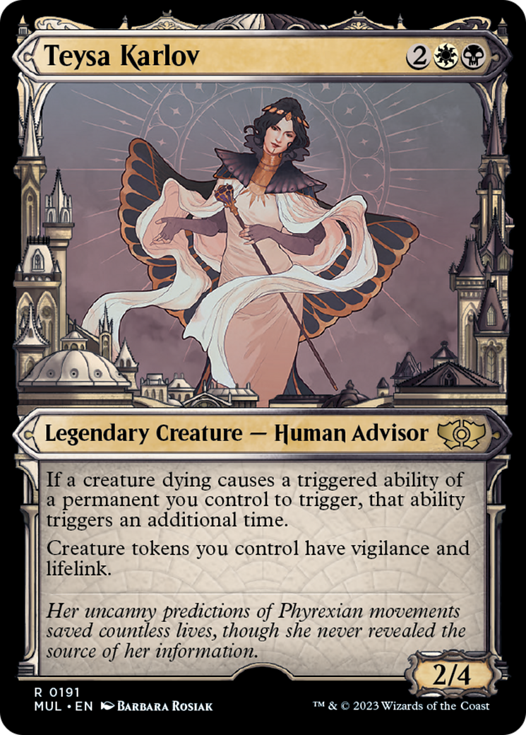 Teysa Karlov (Halo Foil) [Multiverse Legends] | Jomio and Rueliete's Cards and Comics
