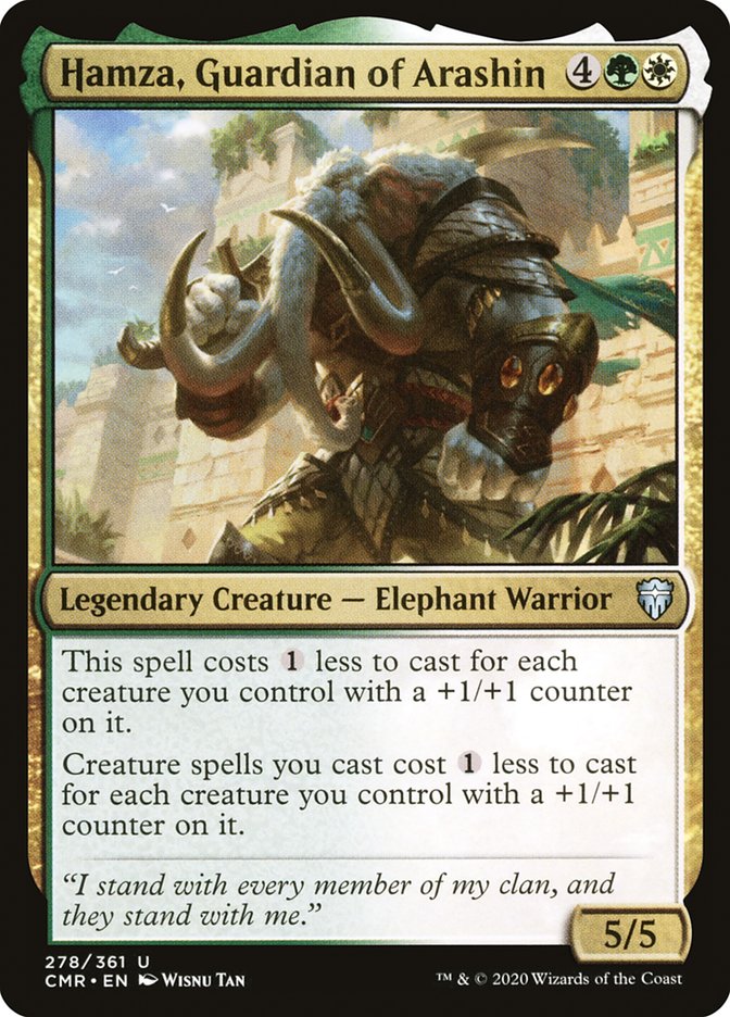 Hamza, Guardian of Arashin [Commander Legends] | Jomio and Rueliete's Cards and Comics