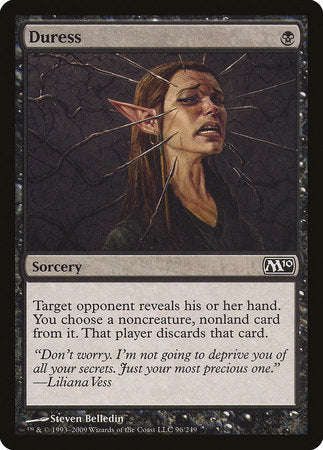 Duress [Magic 2010] | Jomio and Rueliete's Cards and Comics