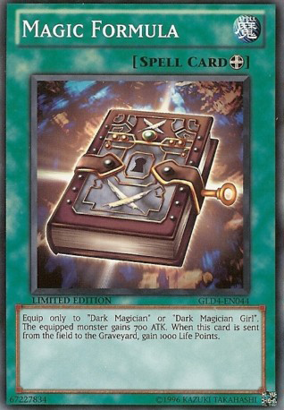 Magic Formula [GLD4-EN044] Common | Jomio and Rueliete's Cards and Comics