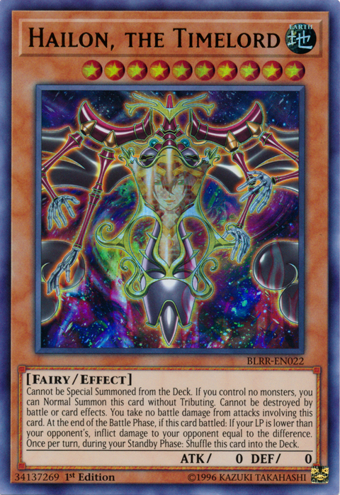 Hailon, the Timelord [BLRR-EN022] Ultra Rare | Jomio and Rueliete's Cards and Comics