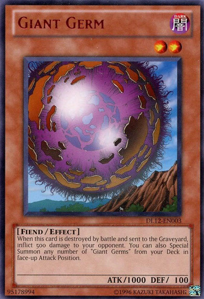 Giant Germ (Red) [DL12-EN003] Rare | Jomio and Rueliete's Cards and Comics