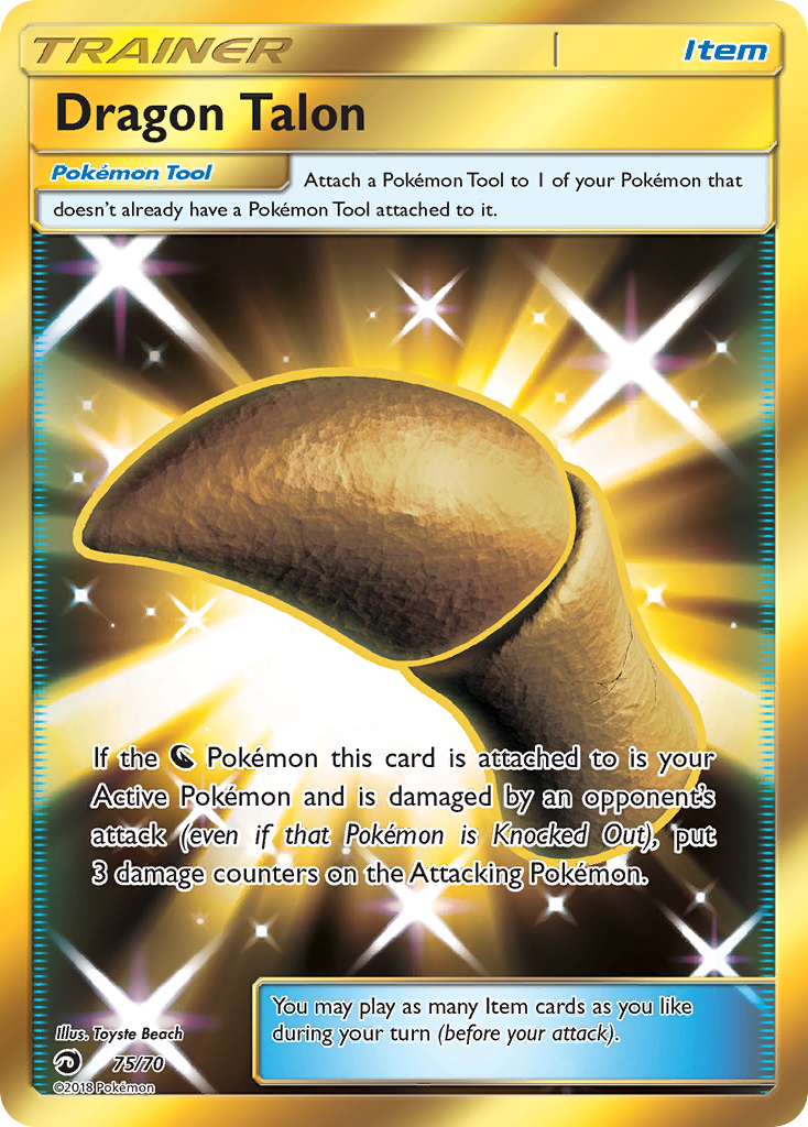 Dragon Talon (75/70) [Sun & Moon: Dragon Majesty] | Jomio and Rueliete's Cards and Comics