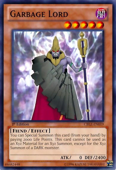 Garbage Lord [CBLZ-EN019] Common | Jomio and Rueliete's Cards and Comics
