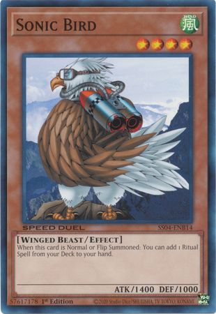 Sonic Bird [SS04-ENB14] Common | Jomio and Rueliete's Cards and Comics